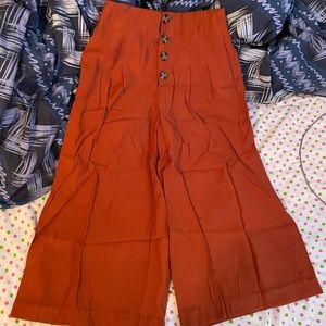 Zara Trf Collection Tencel Womens Pants